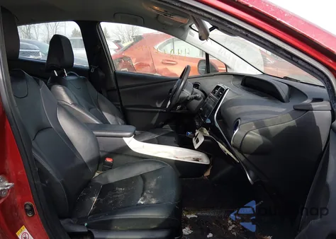 2016 Toyota Prius Three Touring from USA, damaged, VIN JTDKARFU9G3518041